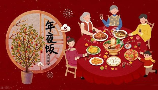 煙花綻放，除夕之夜迎來新希望